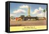 Village Drive-In, Roadside Retro-null-Framed Stretched Canvas