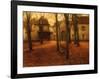 Village en Automne-Henri Eugene Augustin Le Sidaner-Framed Art Print