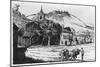 Village En Biscaye, 1924-JP Tillac-Mounted Giclee Print