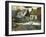 Village En Hiver-Victor Charreton-Framed Giclee Print