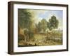 Village Fair-Alexander Van Bredael-Framed Giclee Print