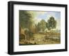 Village Fair-Alexander Van Bredael-Framed Giclee Print