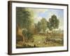 Village Fair-Alexander Van Bredael-Framed Giclee Print