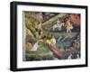 Village Farmers Doing Work in April-Maestro Venceslao-Framed Giclee Print