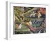 Village Farmers Doing Work in April-Maestro Venceslao-Framed Giclee Print