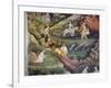 Village Farmers Doing Work in April-Maestro Venceslao-Framed Giclee Print