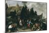Village Festival, 1637-David Teniers the Younger-Mounted Giclee Print