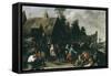 Village Festival, 1637-David Teniers the Younger-Framed Stretched Canvas