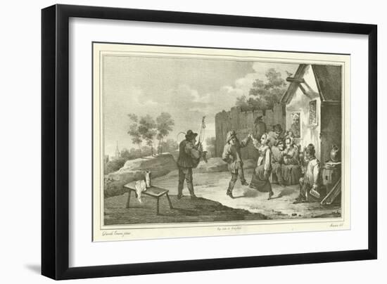 Village Festival-David Teniers the Younger-Framed Premium Giclee Print