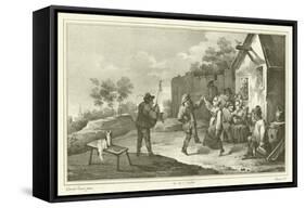 Village Festival-David Teniers the Younger-Framed Stretched Canvas