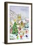 Village Festivities, 2005-Tony Todd-Framed Giclee Print