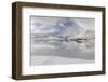 Village Fredvang on the island Moskenesoya. The Lofoten Islands in northern Norway during winter.-Martin Zwick-Framed Photographic Print