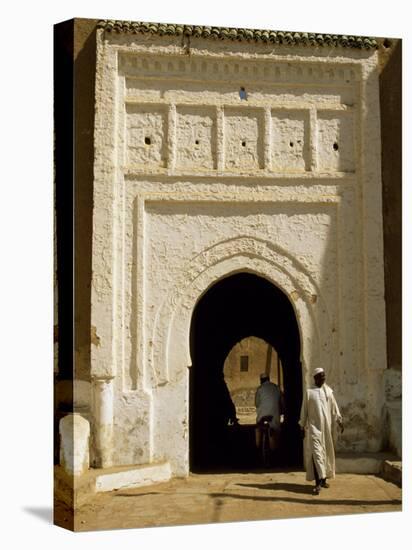 Village Gateway on the 'Circuit Touristique' South of Rissani-Amar Grover-Stretched Canvas