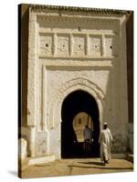 Village Gateway on the 'Circuit Touristique' South of Rissani-Amar Grover-Stretched Canvas