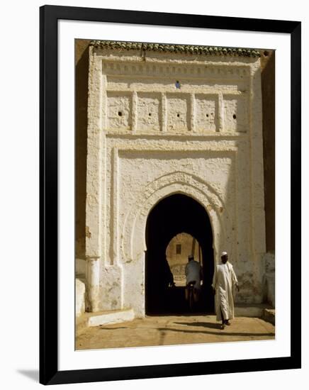 Village Gateway on the 'Circuit Touristique' South of Rissani-Amar Grover-Framed Photographic Print