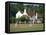 Village Green Cricket, Tilford, Surrey, England, UK-Rolf Richardson-Framed Stretched Canvas