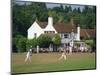 Village Green Cricket, Tilford, Surrey, England, UK-Rolf Richardson-Mounted Photographic Print