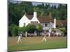 Village Green Cricket, Tilford, Surrey, England, UK-Rolf Richardson-Mounted Photographic Print