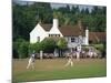 Village Green Cricket, Tilford, Surrey, England, UK-Rolf Richardson-Mounted Photographic Print