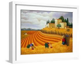 Village Harvest-Lowell Herrero-Framed Premium Photographic Print