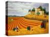 Village Harvest-Lowell Herrero-Stretched Canvas
