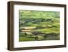 Village house and farmland in the mountain, Gondar, Ethiopia-Keren Su-Framed Photographic Print