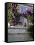 Village House Covered with Bougainvillea, Grimaud, Var, Cote d'Azur, Provence, France-Ruth Tomlinson-Framed Stretched Canvas