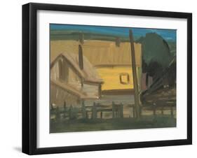 Village House-Front, 1983-Emil Parrag-Framed Giclee Print