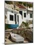 Village Houses Cut into the Cliffs, Cala D'Alcaufar, Menorca Island, Balearic Islands, Spain-Inaki Relanzon-Mounted Photographic Print