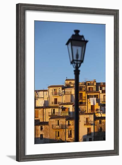 Village Houses, Gratteri, Palermo Province, Sicily, Italy, Mediterranean, Europe-John-Framed Photographic Print