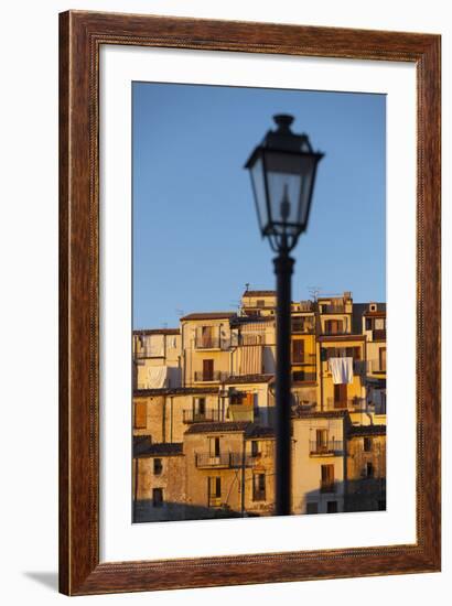 Village Houses, Gratteri, Palermo Province, Sicily, Italy, Mediterranean, Europe-John-Framed Photographic Print