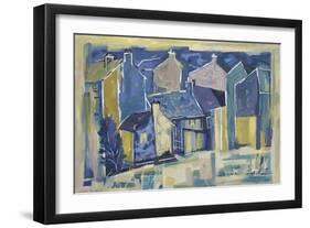 Village Houses No.4-Estate of Hamish G.W. MacEwan-Framed Giclee Print