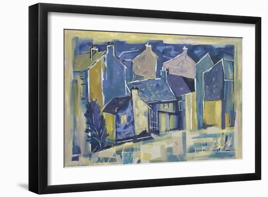 Village Houses No.4-Estate of Hamish G.W. MacEwan-Framed Giclee Print