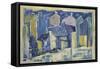 Village Houses No.4-Estate of Hamish G.W. MacEwan-Framed Stretched Canvas