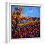 Village In Autumn 7741-Pol Ledent-Framed Art Print