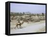 Village in Baluchistan, Iran, Middle East-Desmond Harney-Framed Stretched Canvas