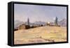 Village in Fars Province-Bob Brown-Framed Stretched Canvas