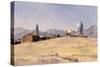 Village in Fars Province-Bob Brown-Stretched Canvas