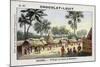 Village in Grand-Bassam, Guinea-null-Mounted Giclee Print