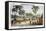 Village in Grand-Bassam, Guinea-null-Framed Stretched Canvas