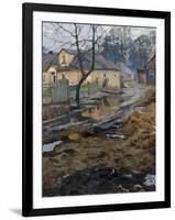 Village in Spring-Arnold Borisovich Lakhovsky-Framed Giclee Print