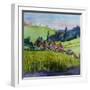 Village in the Auvergne-Brenda Brin Booker-Framed Giclee Print