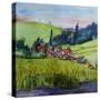 Village in the Auvergne-Brenda Brin Booker-Stretched Canvas