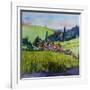 Village in the Auvergne-Brenda Brin Booker-Framed Giclee Print