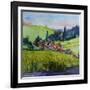 Village in the Auvergne-Brenda Brin Booker-Framed Giclee Print