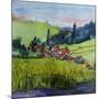 Village in the Auvergne-Brenda Brin Booker-Mounted Giclee Print