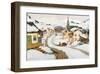 Village in the Laurentians-Clarence Alphonse Gagnon-Framed Premium Giclee Print