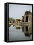 Village in the Marshes, Iraq, Middle East-Richard Ashworth-Framed Stretched Canvas