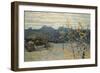 Village in the Ural Mountains, 1907-Apollinari Mikhailovich Vasnetsov-Framed Giclee Print