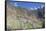 Village in Tiger Leaping Gorge and Jade Dragon Snow Mountain (Yulong Xueshan), Yunnan, China-Ian Trower-Framed Stretched Canvas